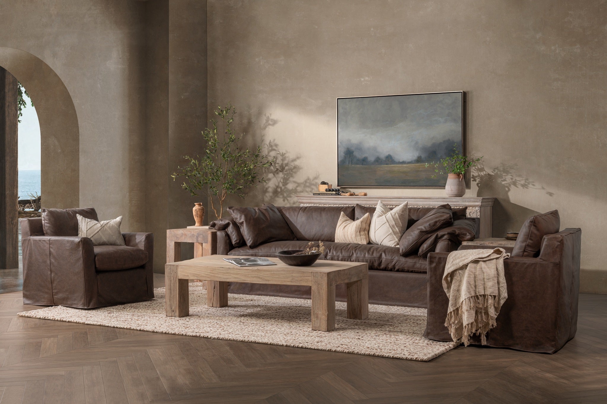 Cassiano Slip Cover Sofa