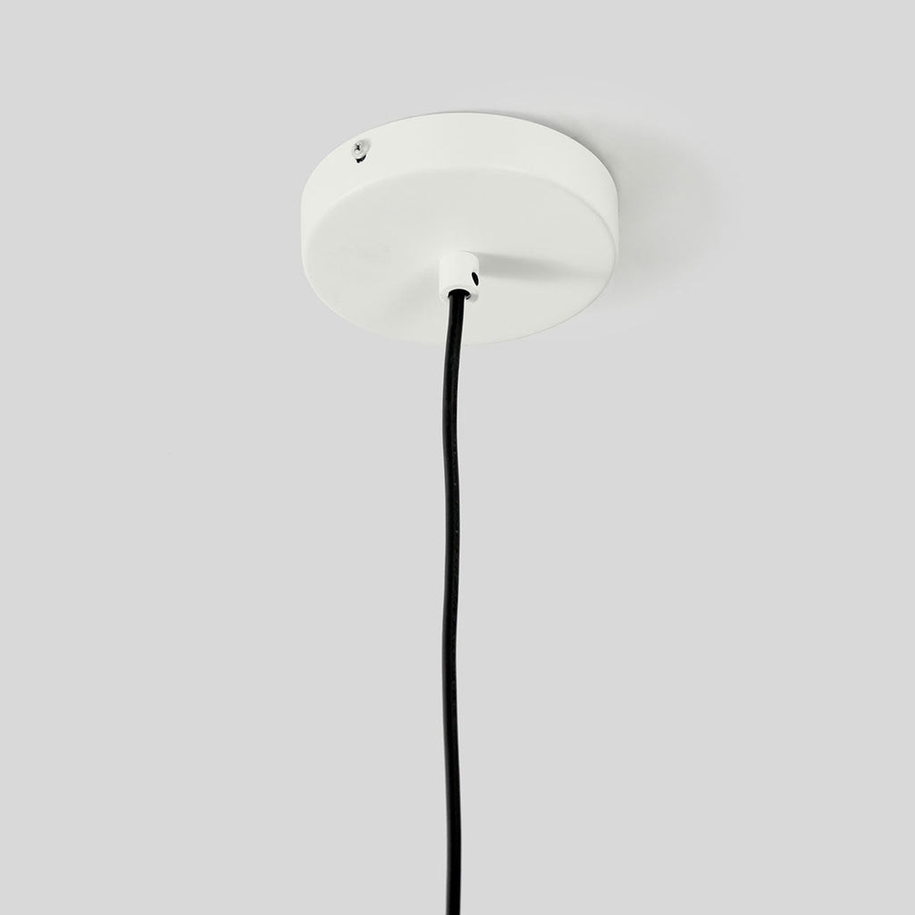 Bimini Pendant Black w/Bulb - White