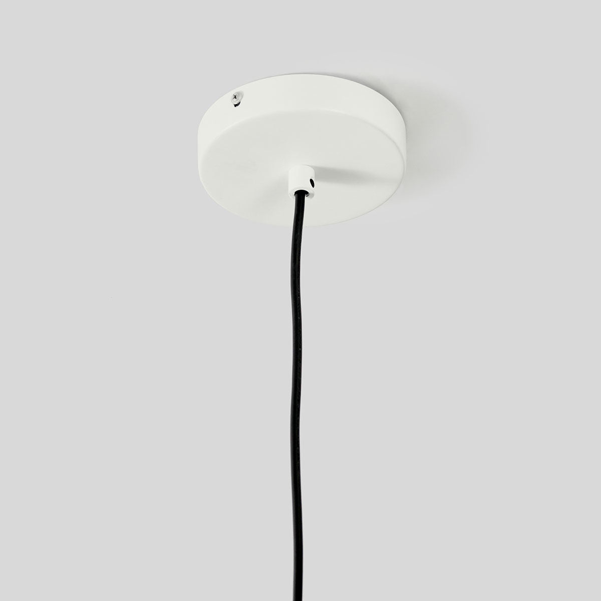 Bimini Pendant Black w/Bulb - White