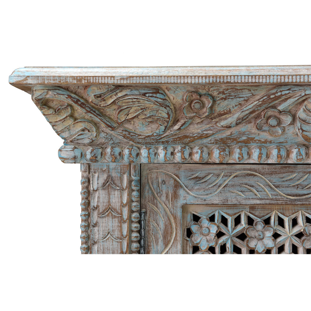 Beth  2Dr  Cabinet - Seaside Blue