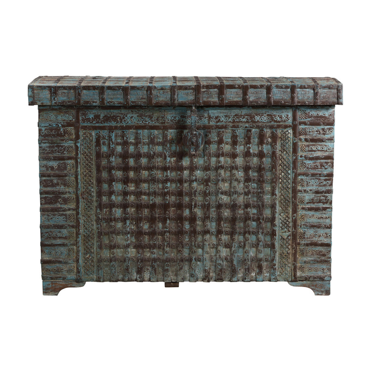 48" Reclaimed Wood Trunk Console