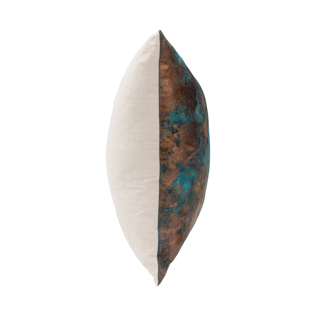 EQ Onara 22x22 - Teal/Antique Bronze