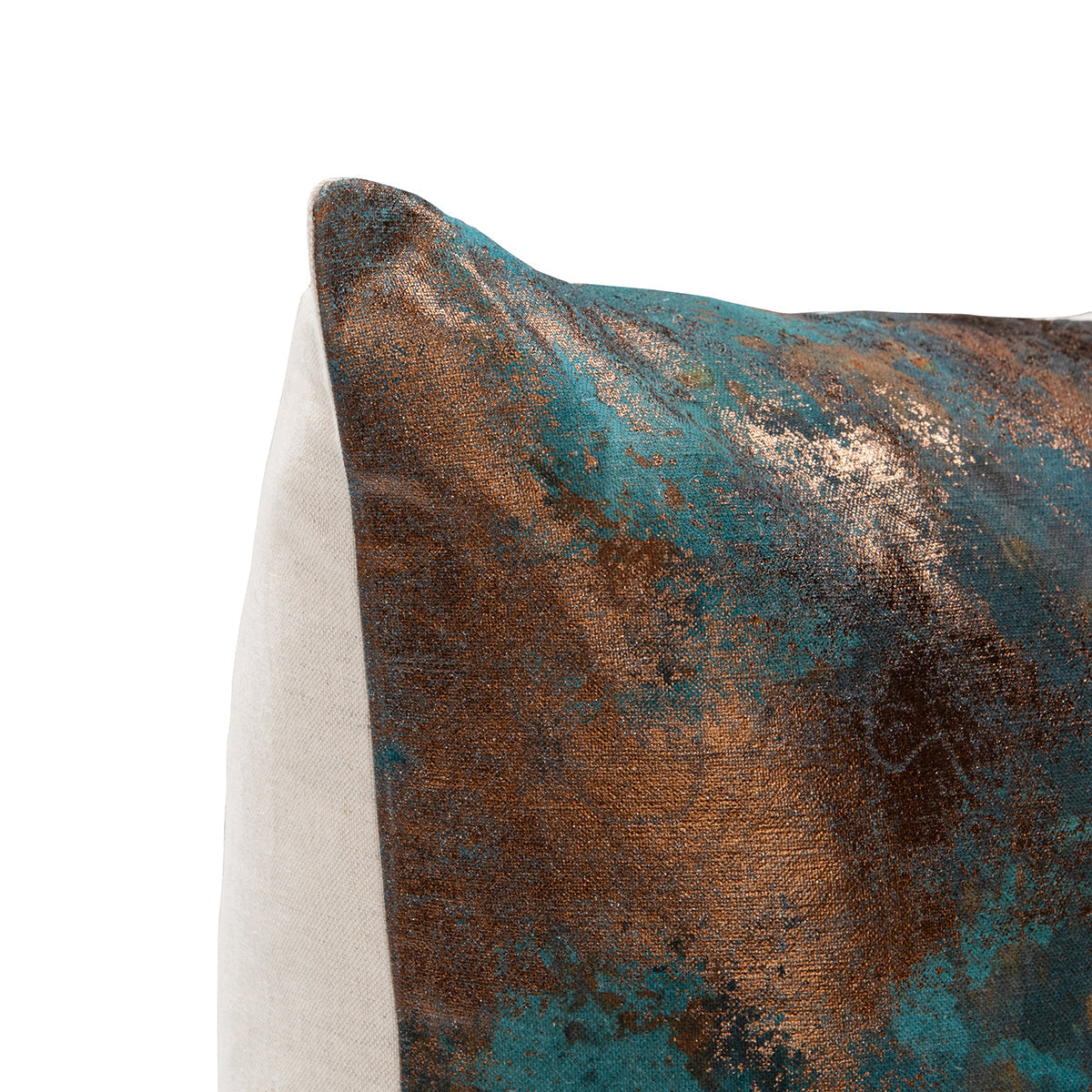 EQ Onara 22x22 - Teal/Antique Bronze