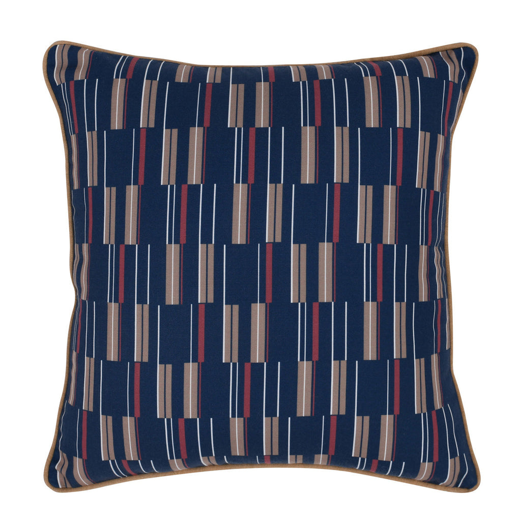 Indoor/Outdoor Nantucket 22x22 - Blue Multi